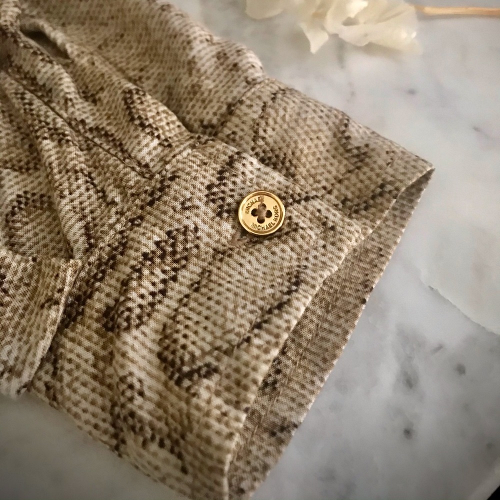 Michael Kors Python-Print Romper Size 10 - image 4